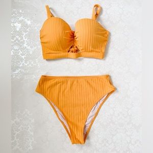 Shade and Shore Yellow Bikini